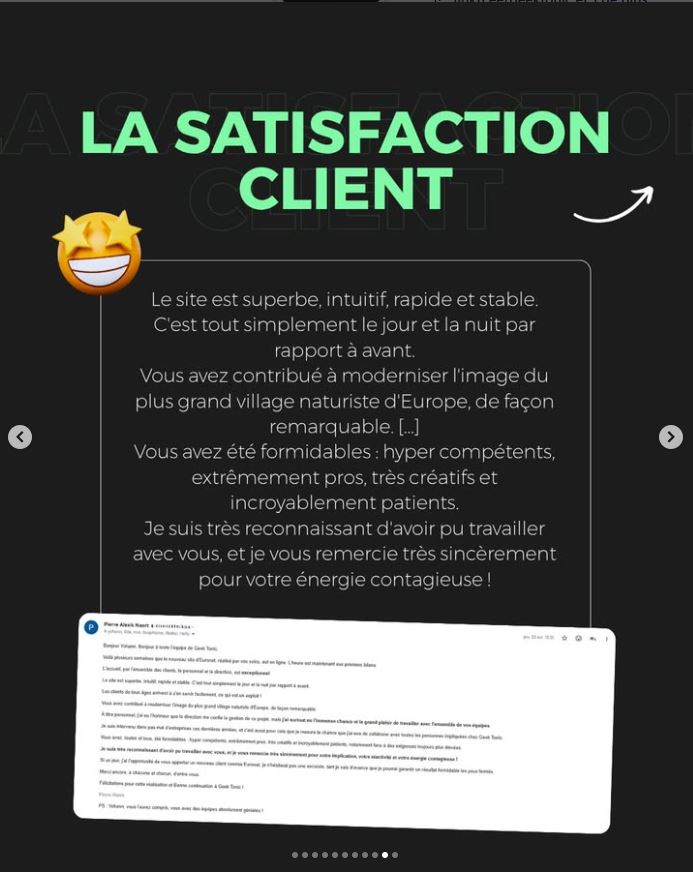 Avis client, Euronat