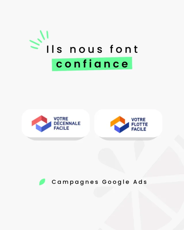 Bienvenue à Votre Décennale Facile & Votre Flotte Facile dans la team Geek Tonic ! 🍋

2 marques 1 seul objectif : accompagner les pros du bâtiment et de l’assurance avec des solutions claires, simples et efficaces.

👉 Notre mission :

Mettre en place des campagnes Google Ads sur-mesure, pensées pour générer des leads qualifiés et booster leur visibilité auprès des bonnes cibles

Merci à Dimitri Bianchi @colonnes.assurances pour sa confiance et son retour d'experience !
