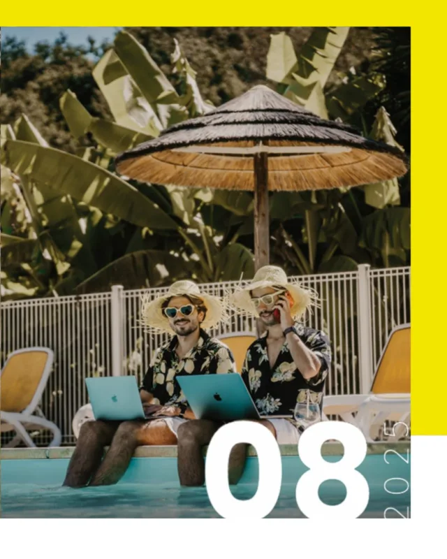 Les dates clés à retenir en août ! 

🍺 2 août : Journée mondiale de la bière (l’occasion parfaite pour trinquer en terrasse… avec modération bien sûr !)
🧒 12 août : Journée internationale de la jeunesse
🌸 15 août : Assomption, jour férié bien mérité pour profiter du cœur de l’été
🐶 28 août : Journée mondiale du chien (une caresse à tous nos compagnons à quatre pattes 🐾)

Rendez-vous en septembre pour une nouvelle sélection vitaminée de notre calendrier 2025 ! 🍋